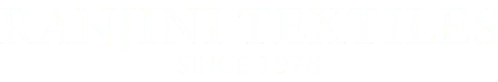 Ranjini Textiles White Logo