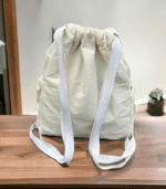 Pure Cotton Canvas  Drawstring Backpack Manufacturer in India