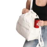Pure Cotton Canvas  Drawstring Backpack Manufacturer in India