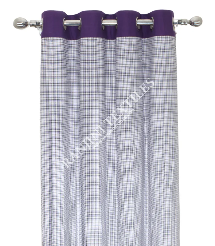 Pure Cotton Curtain Manufacturer in India