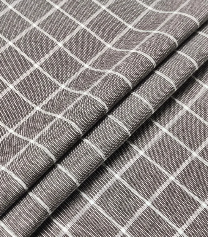 Checkered Upholstery Fabric Supplier in India