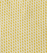 Yellow/ White Diamond Mirage Yarn Dyed Pure Cotton Upholstery Fabric