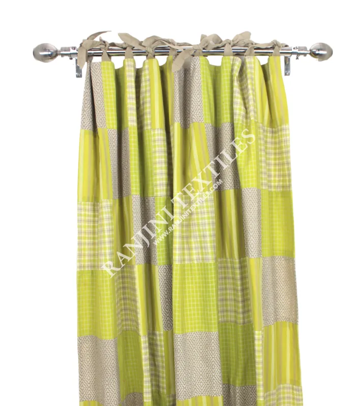 Pure Cotton Curtain Manufacturer and Exporter in India