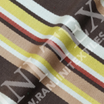 Autumn Glow Stripe Yarn Dyed Cotton Upholstery Fabric
