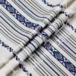 Balearic Striped Yarn Dyed Cotton Upholstery Fabric