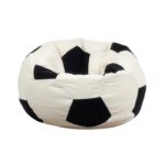 Black/ White Hexagonal Pure Cotton Bean Bag Cover